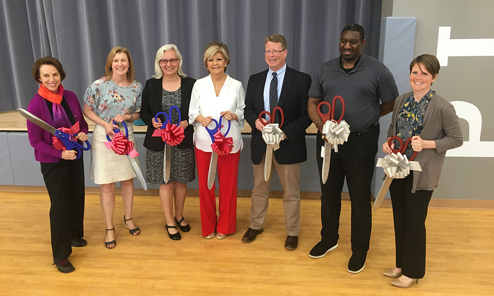 Abingdon Elementary School Ribbon Cutting