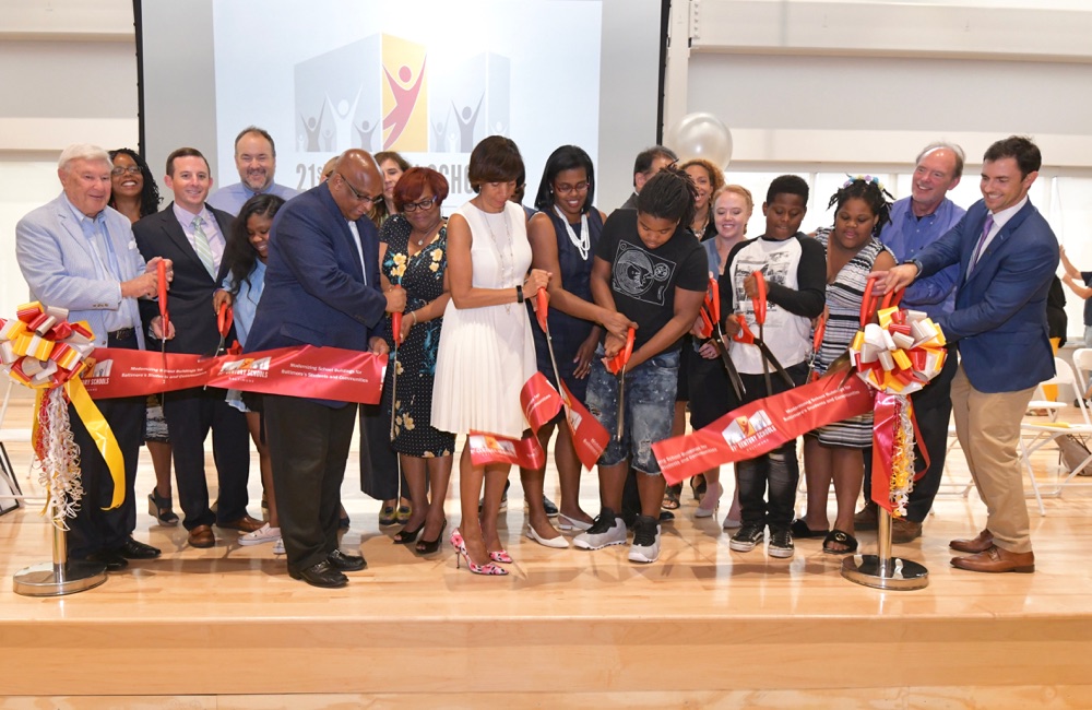 Baltimore 21st Century Schools Ribbon Cutting Ceremony